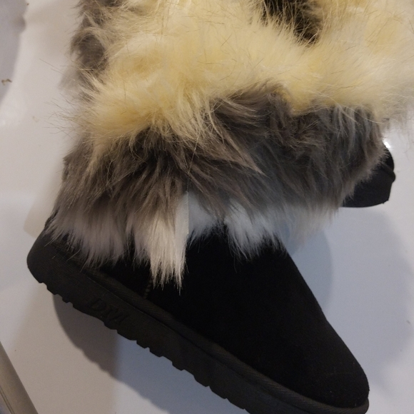 Dm fur fake boots size 38 womens - Picture 4 of 5